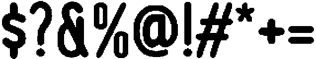 Romantic Aura Sans otf (400) Font OTHER CHARS