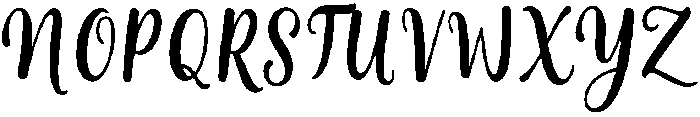Romantic Autumn Regular otf (400) Font UPPERCASE
