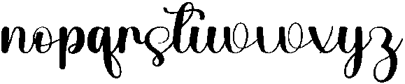 Romantic Autumn Regular otf (400) Font LOWERCASE