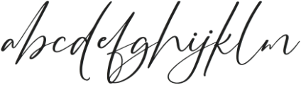 Romantic Devotion otf (400) Font LOWERCASE