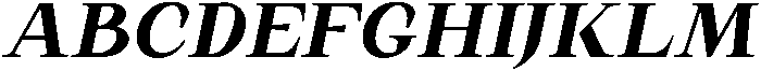 Romantic Editorial Black Italic otf (900) Font UPPERCASE