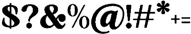 Romantic Editorial Black otf (900) Font OTHER CHARS