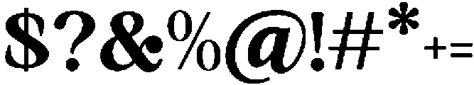 Romantic Editorial Extra Bold otf (700) Font OTHER CHARS
