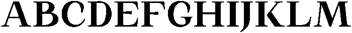 Romantic Editorial Extra Bold otf (700) Font UPPERCASE