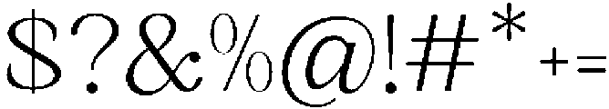 Romantic Editorial Extra Light otf (200) Font OTHER CHARS