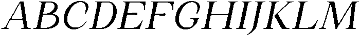 Romantic Editorial Italic otf (400) Font UPPERCASE