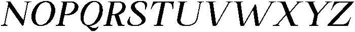 Romantic Editorial Medium Italic otf (500) Font UPPERCASE