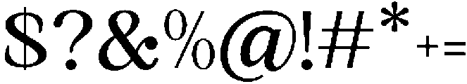 Romantic Editorial Medium otf (500) Font OTHER CHARS