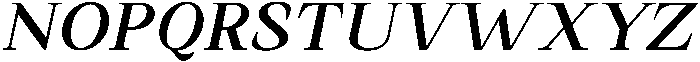 Romantic Editorial Semi Bold Italic otf (600) Font UPPERCASE
