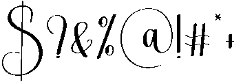 Romantic Regular otf (400) Font OTHER CHARS