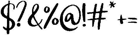 Romantic Regular otf (400) Font OTHER CHARS