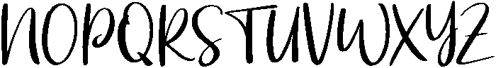 Romantic Regular otf (400) Font UPPERCASE