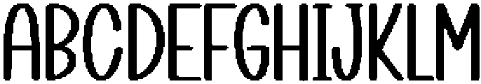 Romantic Regular otf (400) Font UPPERCASE