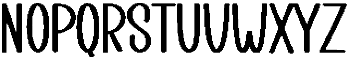 Romantic Regular otf (400) Font LOWERCASE