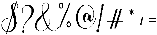 Romantic Regular otf (400) Font OTHER CHARS