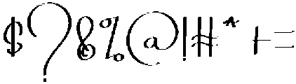 Romantic Regular otf (400) Font OTHER CHARS