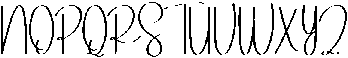 Romantic Regular otf (400) Font UPPERCASE