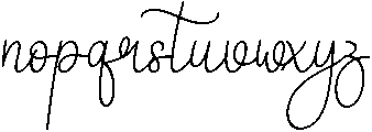 Romantic Regular otf (400) Font LOWERCASE