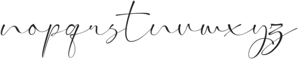 Romantic Session otf (400) Font LOWERCASE