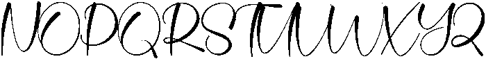 Romantic Signature Regular otf (400) Font UPPERCASE