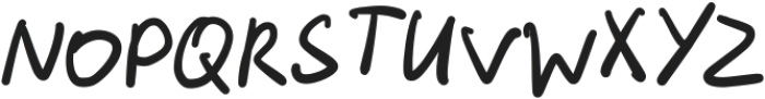 Romantic Signature Sans ttf (400) Font LOWERCASE