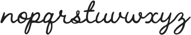 Romantic Signature Script ttf (400) Font LOWERCASE