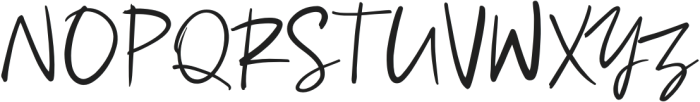 Romantic Whispers Regular otf (400) Font UPPERCASE