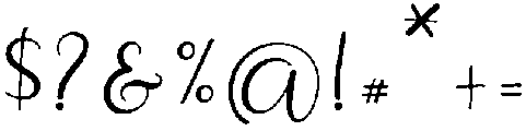 Romantic couple otf (400) Font OTHER CHARS