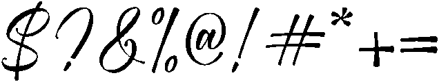 Romantic otf (400) Font OTHER CHARS