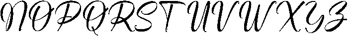 Romantic otf (400) Font UPPERCASE