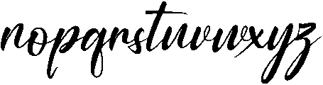 Romantic otf (400) Font LOWERCASE