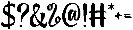 Romantica Manilla otf (400) Font OTHER CHARS