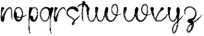 Romantica Spring Regular otf (400) Font LOWERCASE