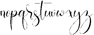 Romantica otf (400) Font LOWERCASE
