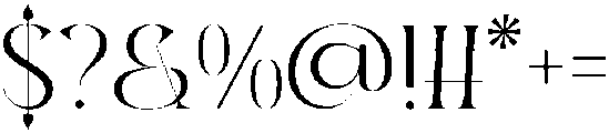 Romas Vontela Regular otf (400) Font OTHER CHARS