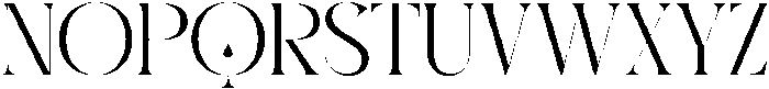 Romas Vontela Regular otf (400) Font UPPERCASE