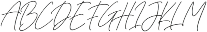 Romatine Signature Italic otf (400) Font UPPERCASE