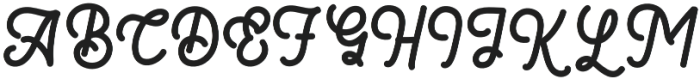 Romedhal Script otf (400) Font UPPERCASE