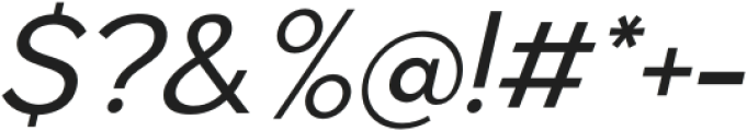 RomelaItalic-Regular otf (400) Font OTHER CHARS