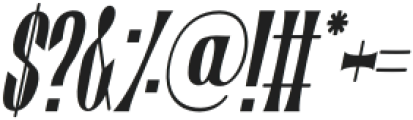 Romelano Italic otf (400) Font OTHER CHARS