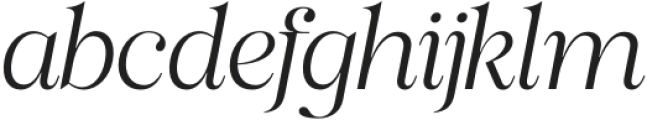 Romellis Extra Light Italic otf (200) FONT