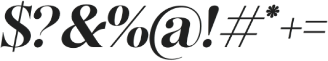 Romellis Medium Italic otf (500) Font OTHER CHARS