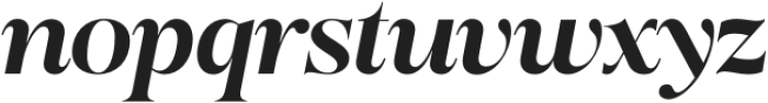 Romellis Medium Italic otf (500) Font LOWERCASE