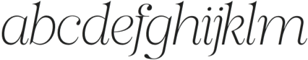 Romellis Thin Italic otf (100) FONT