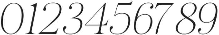 Romellis Variable Thin Italic ttf (100) Font OTHER CHARS
