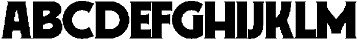 Romien Regular otf (400) Font UPPERCASE