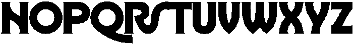 Romien Regular otf (400) Font UPPERCASE