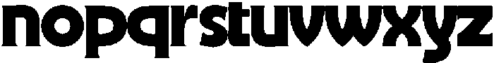 Romien Regular otf (400) Font LOWERCASE
