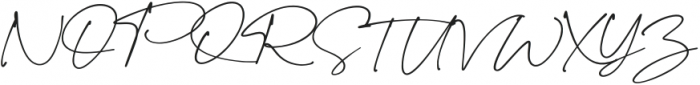 Romla Signature otf (400) Font UPPERCASE