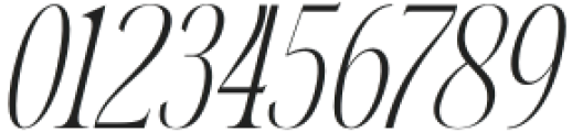 Ronachy Italic otf (400) Font OTHER CHARS